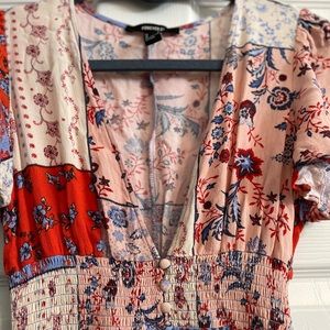 Forever 21 patterned dress